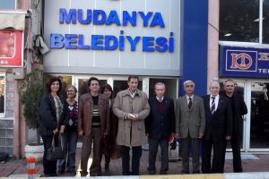 Mudanya Belediyesi'nde eylem