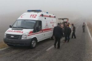 Yoğun sis zincirleme kazaya neden oldu
