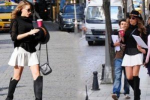 Serenay Sarıkaya Nişantaşı'nda