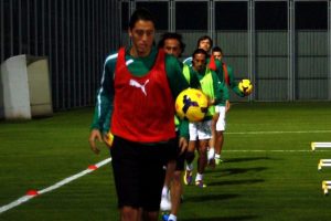 Belluschi ve Ferhat Kiraz antrenmana &ccedil;ıkmadı