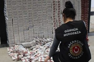 266 milyon paket ka&ccedil;ak sigara yakalandı