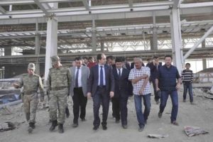 Selahaddin Eyyubi havaalanı yolda