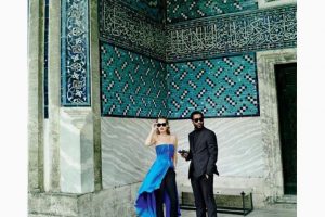 Kate Moss, İstanbul'u tanıttı...