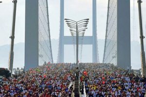 İstanbul Maratonu i&ccedil;in heyecanlı bekleyiş