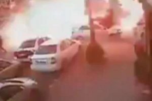 Yayaların &uuml;zerine havan mermisi d&uuml;şt&uuml;