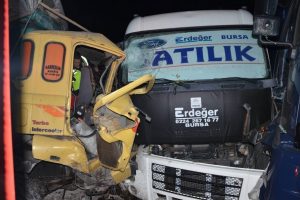 Bursa'da feci kaza