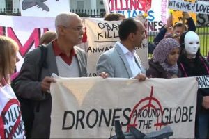 Beyaz Saray &ouml;n&uuml;nde protesto