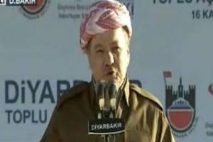 Barzani'den T&uuml;rk&ccedil;e mesaj