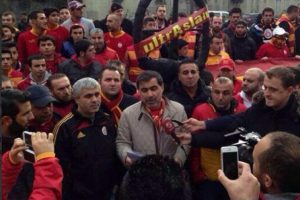 ultrAslan'dan Danimarka'ya protesto