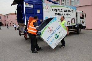 Okullardaki atıklar geri kazandırılacak