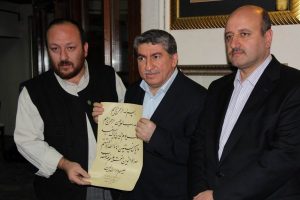 Rssim &ouml;ğretmenine hat icazeti