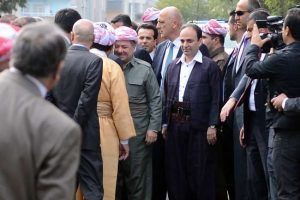 Baydemir, Barzani'yi karşıladı