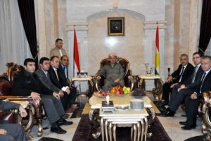 Barzani ve Perwer uğurlandı