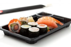 Bulutların &uuml;zerinde sushi keyfi
