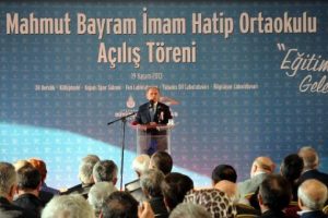 Vali ve Başkan'dan İmam Hatip ortaokulu a&ccedil;ılışı