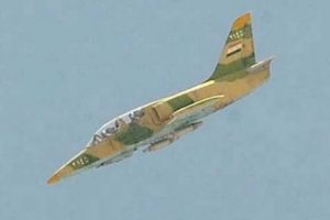 Suriye u&ccedil;akları hastane bombaladı
