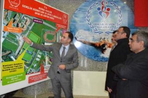 Bursa'daki spor tesislerine inceleme