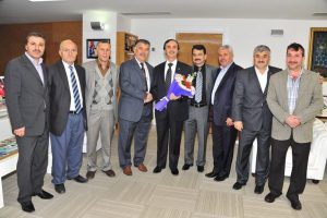 Keskin'e destek ziyareti
