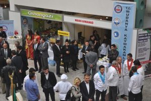 Mudanya &uuml;r&uuml;nleri Gastronomi Festivali'nde