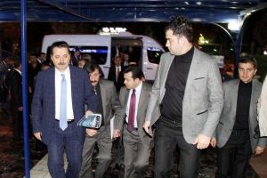 Bakan Faruk &Ccedil;elik Şanlıurfa'da