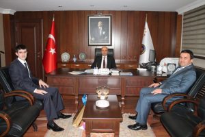 Pamuk&ccedil;ular Grup, Kahya'yı ziyaret etti