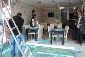 D&uuml;d&uuml;kl&uuml; tencerenin patlama anı kameraya yansıdı
