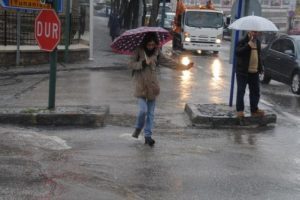 Edirne'de yağmur etkili oldu