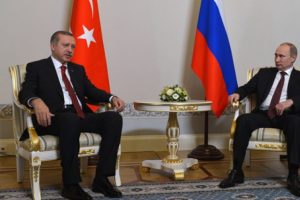 Erdoğan, Putin ile bir araya geldi