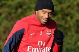 Henry, yeniden Arsenal antrenmanında