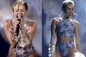 Miley Cyrus yine yaptı yapacağını!