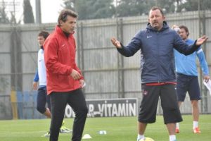 Gaziantepspor'da neşeli antrenman