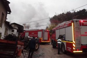 Bursa'da korkutan yangın