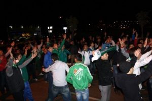 Bir grup taraftardan Batalla'ya destek