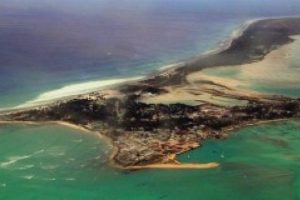 Kiribati Adası sular altında kalıyor