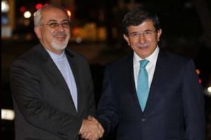 Davutoğlu Tahran'da