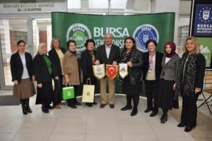 Bursa Kent Konseyi'ne Tuzla'dan ziyaret