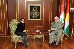 Zana, Mesut Barzani ile bir araya geldi