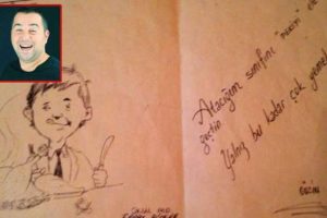 Ata Demirer'in karnesinde yazan ilgin&ccedil; not