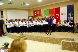 "Kadına Şiddete Hayır"