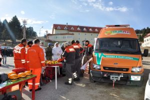BURAK Uludağ'da d&uuml;zenlenen tatbikatta ekipmanlarını sergiledi