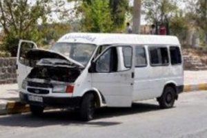 Bomba y&uuml;kl&uuml; ara&ccedil; alarmı!