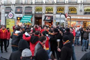 Madrid'de Galatasaray coşkusu
