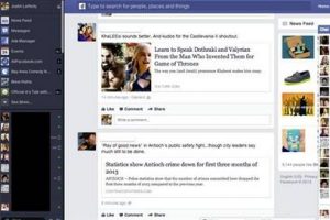 Facebook yeni hizmetini test ediyor