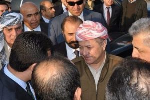 Barzani'nin sarayında s&uuml;rpriz g&ouml;r&uuml;şme!