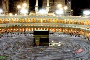 Mescid-i Haram'da &ccedil;&ouml;kme meydana geldi
