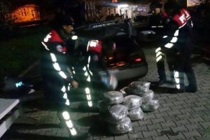42 kilo esrar yakaladılar