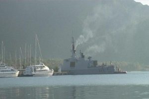 Franzsız fırkatyeni Marmaris'e demirledi