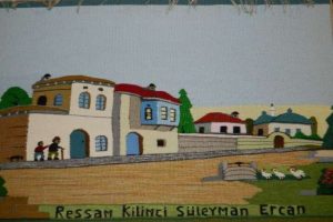 İpliklerle resim sanatı