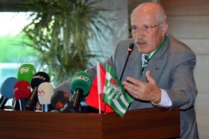 Divan Başkanı Şankaya'dan Bursaspor'a destek &ccedil;ağrısı!