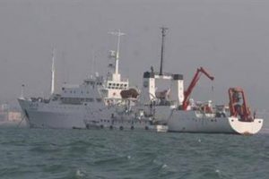 &Ccedil;in'in bilimsel keşif gemisi sefere &ccedil;ıktı